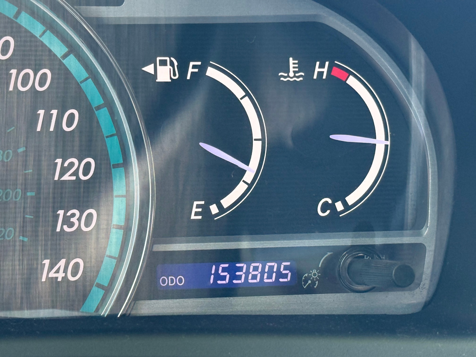 Odometer: 153,805 miles